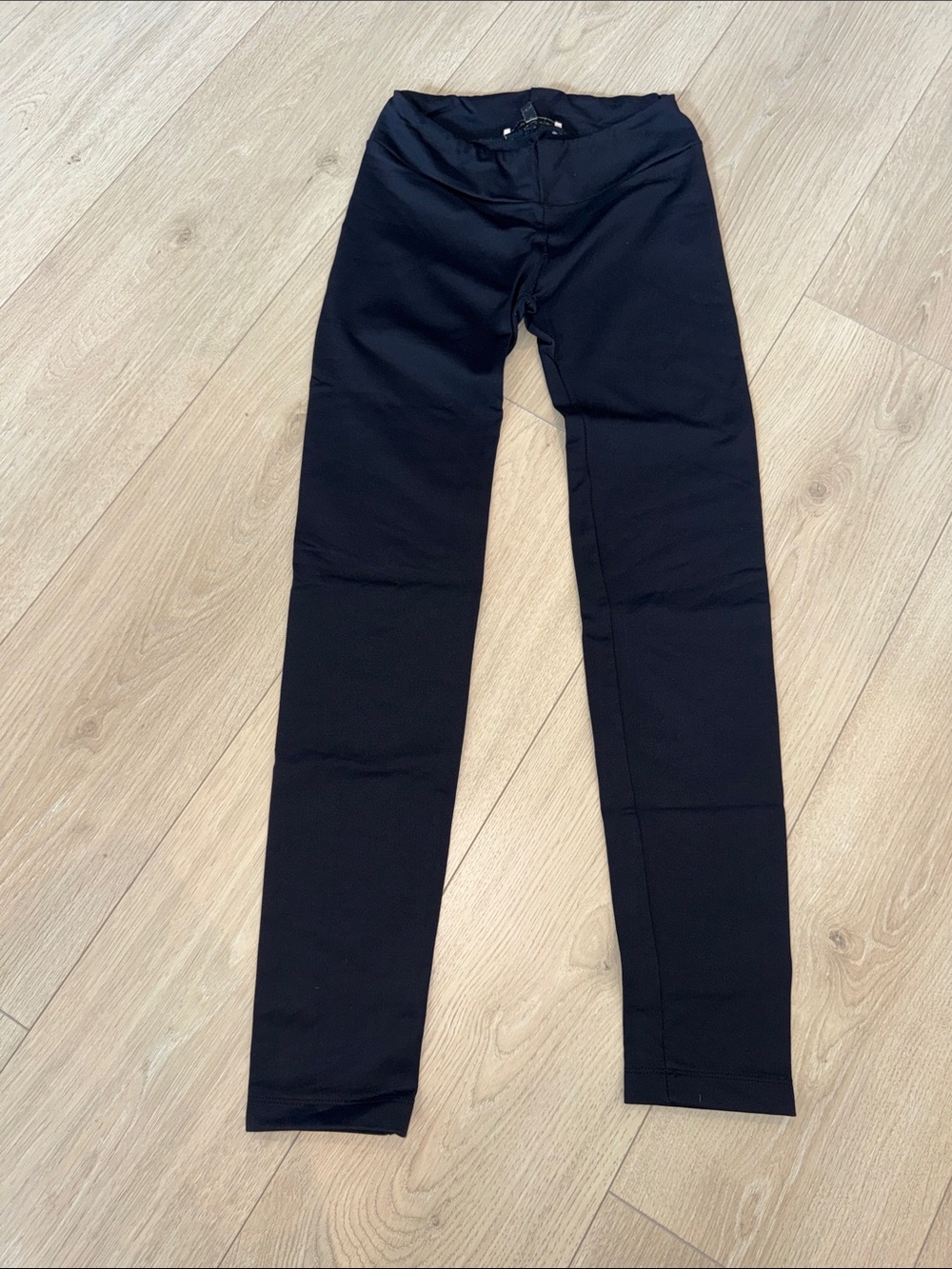 Bershka Black High-Waist Leggings